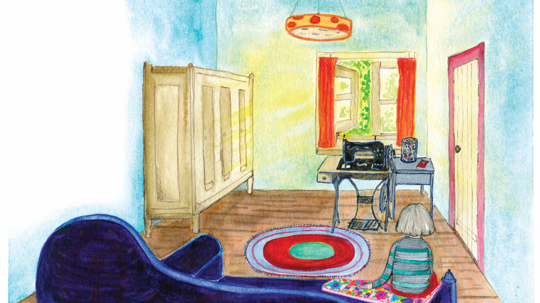 Könyvbemutató a varróházban