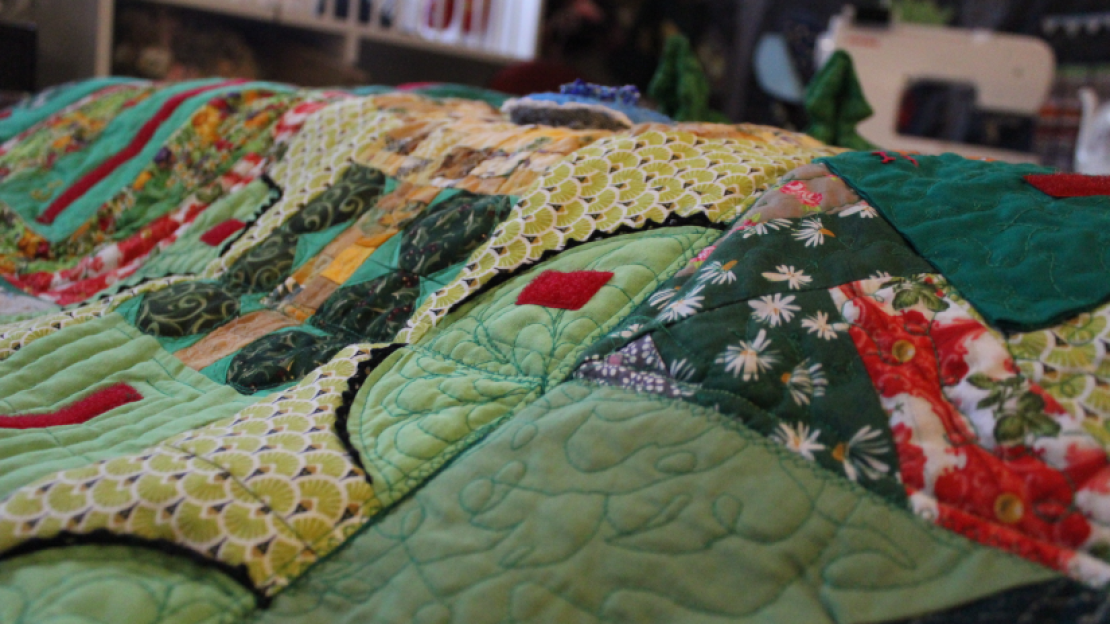 Patchwille notre "Cittá ideale", un concept de la Renaissance "revisité et recousu" par de jeunes artistes de l'aiguille